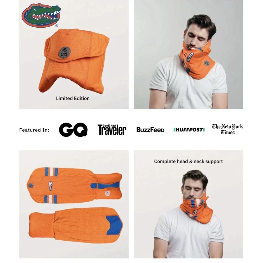 Trtl Travel Pillow Florida University Gators Cool College Merch Collection